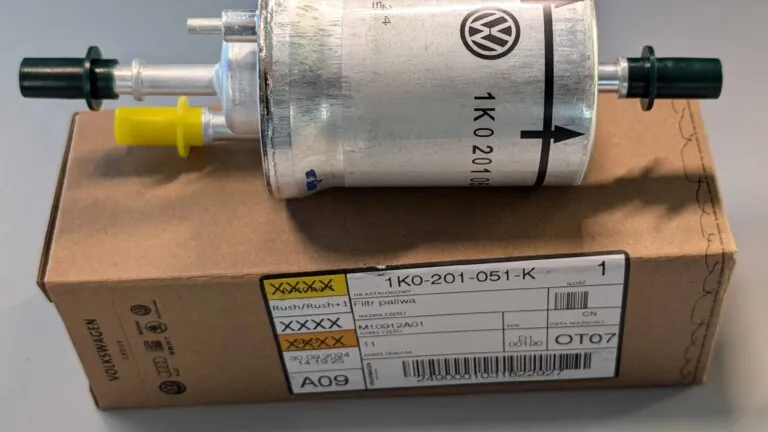 Fuel filter 6.6 BAR