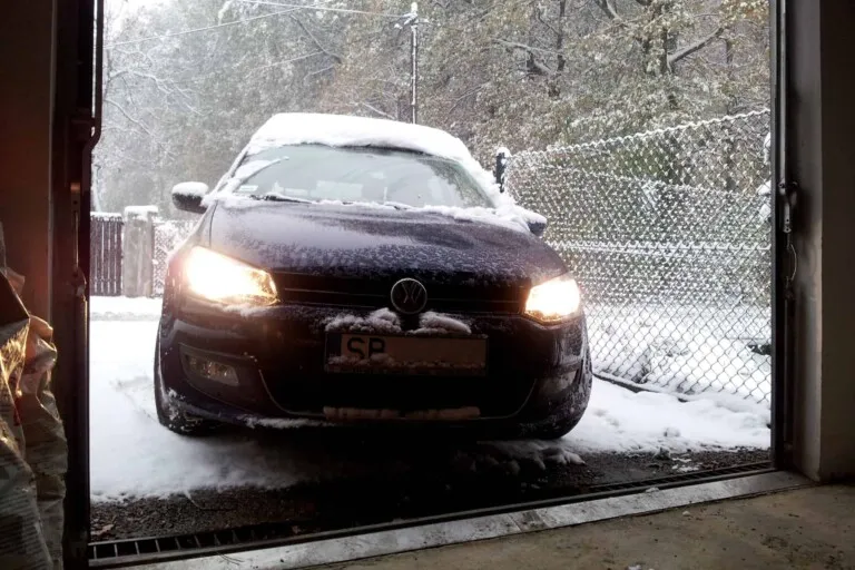 9300 km of mileage and the first day of winter.. :(