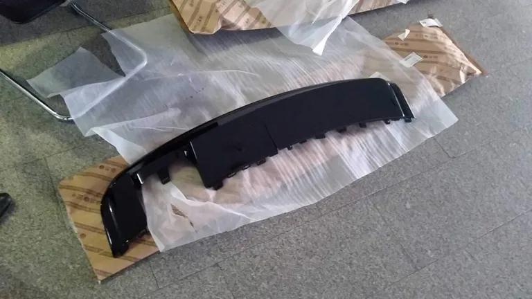 Gloss Black Diffuser — Polo WRC Street