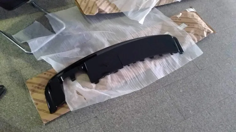 Gloss Black Diffuser — Polo WRC Street