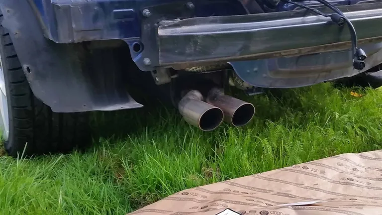 Rear exhaust — Polo 6R BlueGT
