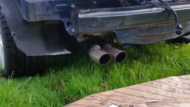 Rear exhaust — Polo 6R BlueGT