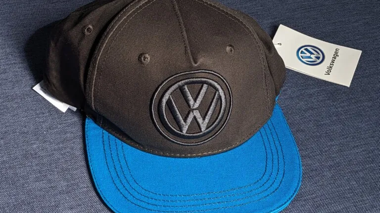 Gray-Blue VW Snapback Cap