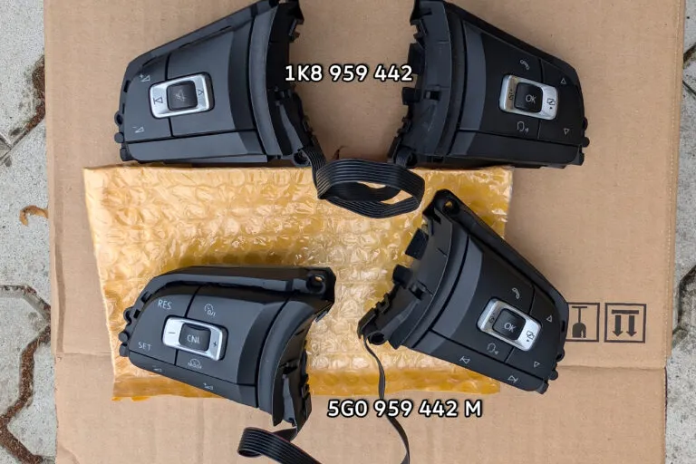 Steering wheel cruise control in Polo 6R (PQ25) – CCS emulator