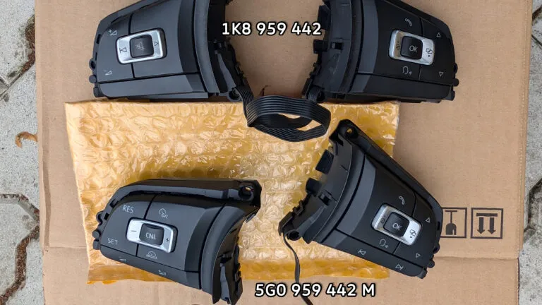 Steering wheel cruise control in Polo 6R (PQ25) – CCS emulator