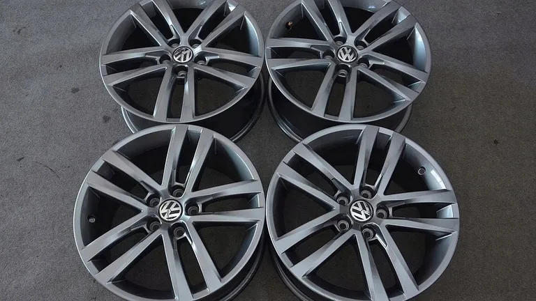 OEM 16″ Salvador rims, 5X100 ET46 β Polo 6C R-Line