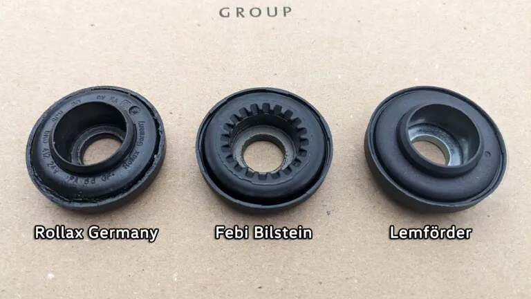 Choosing the right shock absorber bearing for VW Polo 6R