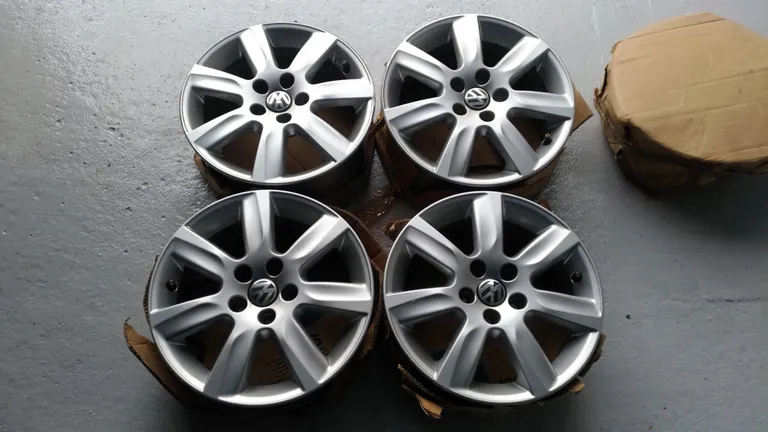 15" Riverside rims prepared for sale