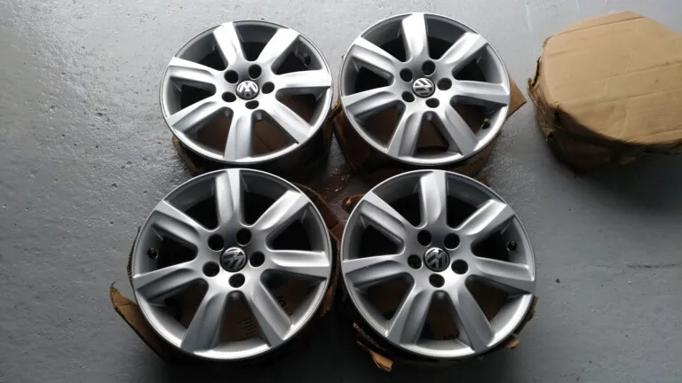 15" Riverside rims prepared for sale