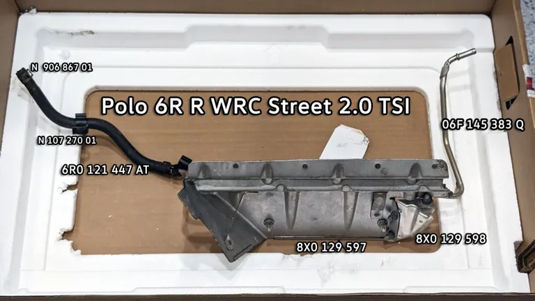 Turbo Cover Plate from Polo R WRC Street