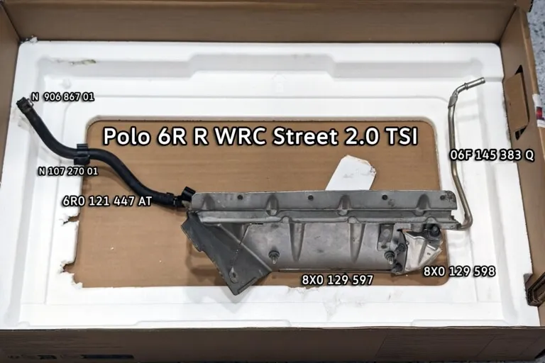 Turbo Cover Plate from Polo R WRC Street