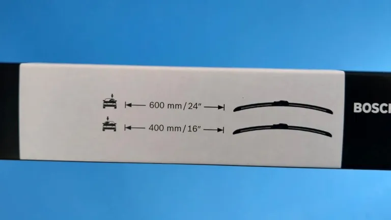 New windscreen wiper blades