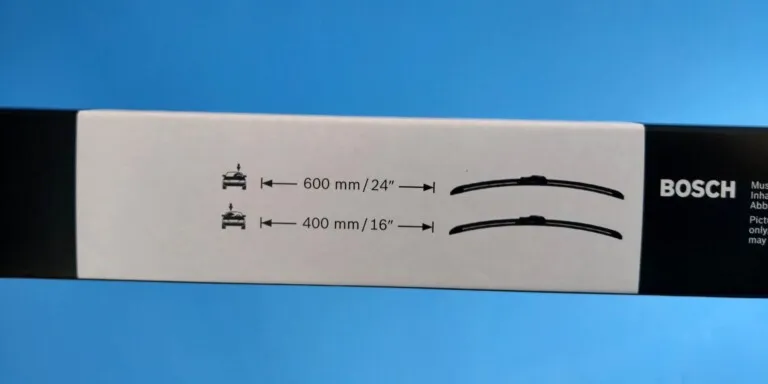 New windscreen wiper blades