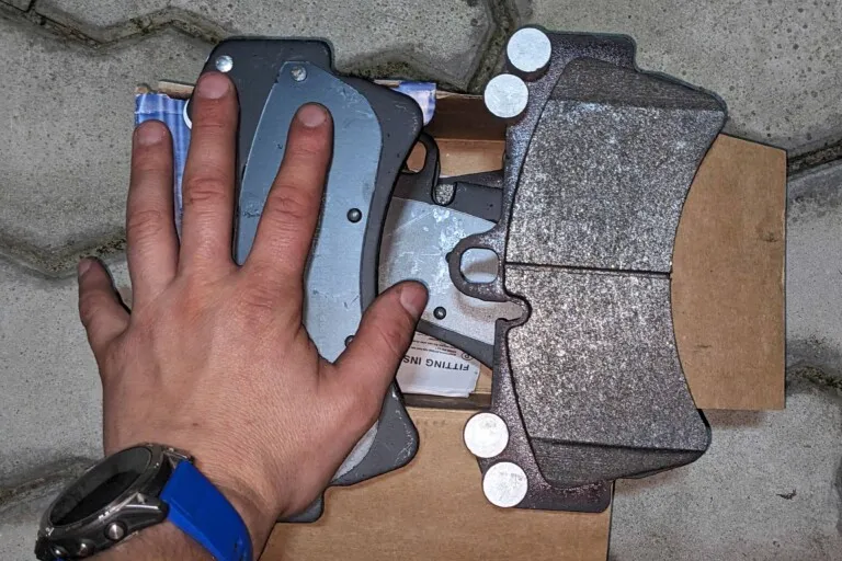 New front brake pads &#8211; Black Diamond Fast Road