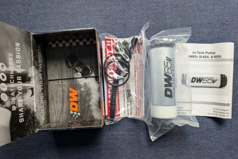 New In-Tank Fuel Pump &#8211; DeatschWerks DW65v FWD