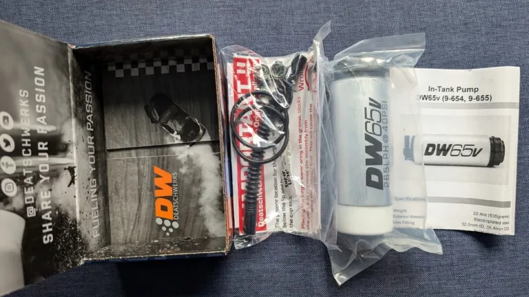 New In-Tank Fuel Pump &#8211; DeatschWerks DW65v FWD