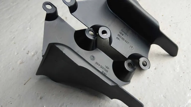 OEM front brake cooling air guides