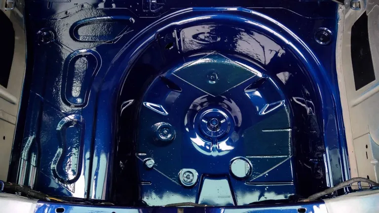 Painting the boot recess