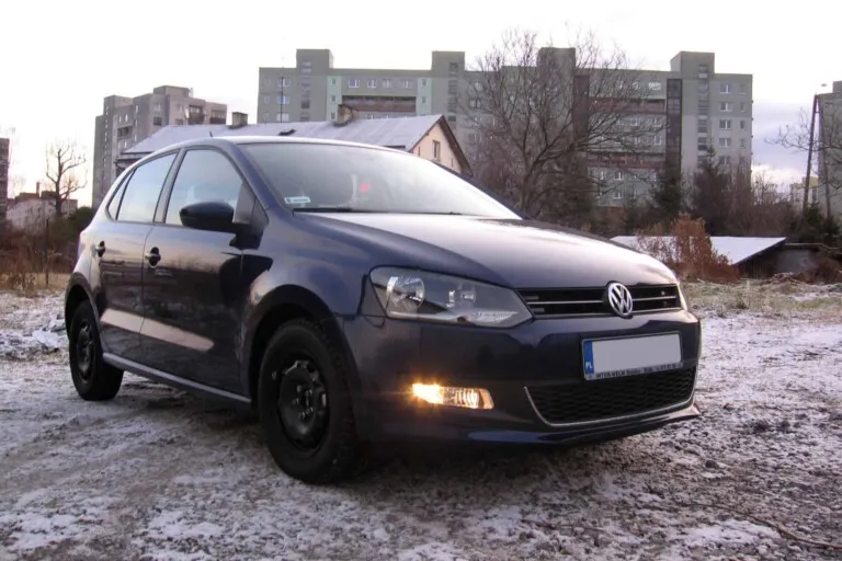 The first snow this winter