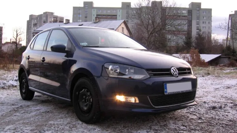 The first snow this winter