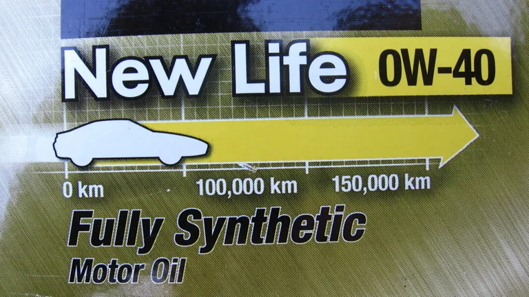 The first service – oil change