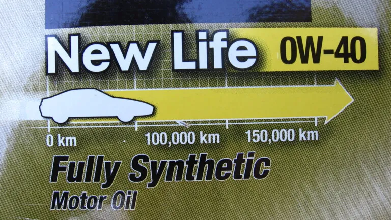 The first service – oil change