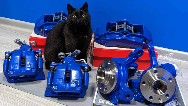 New brake calipers for my Polo: Brembo 17Z