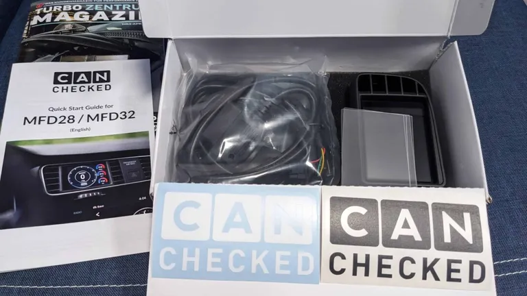 CANchecked display in the Polo 6R - review