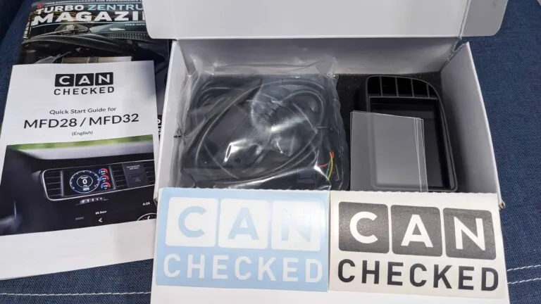 CANchecked display in the Polo 6R – review