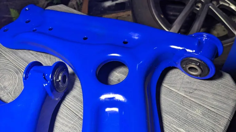 Replacement of front and rear control arm bushings