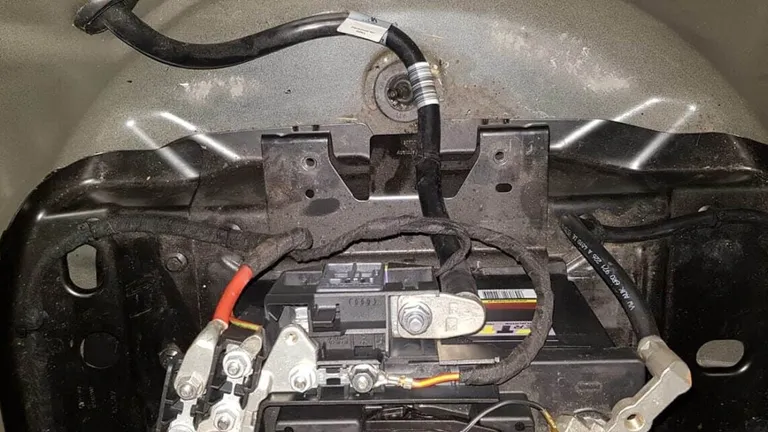 Disconnecting the battery