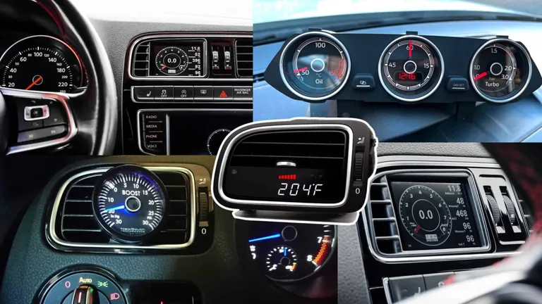 Additional indicators for the Polo 6R - an overview of the available options