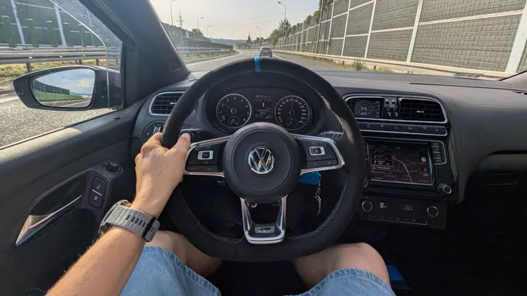 Alcantara Steering Wheel Reupholstering + Blue Centerline