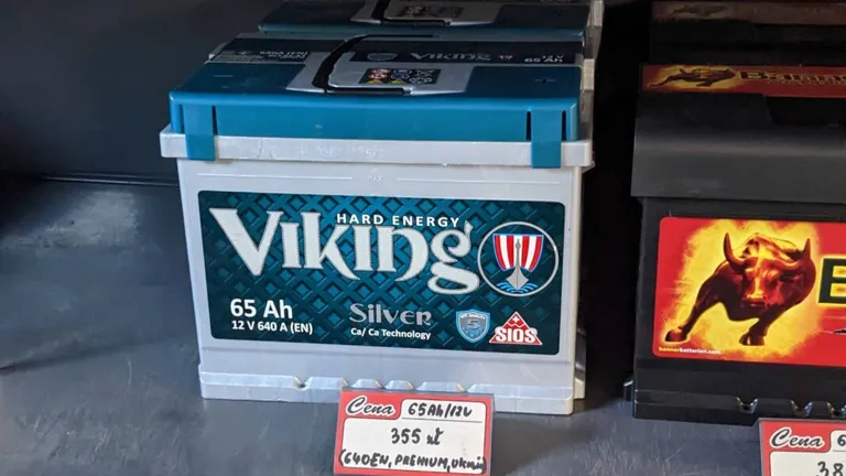 Nowy akumulator – Viking Silver