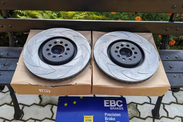 New 334mm brake discs for Brembo 17Z calipers