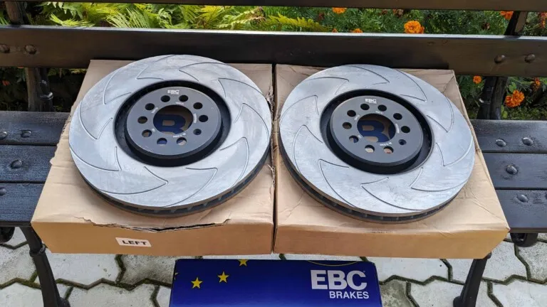 New 334mm brake discs for Brembo 17Z calipers