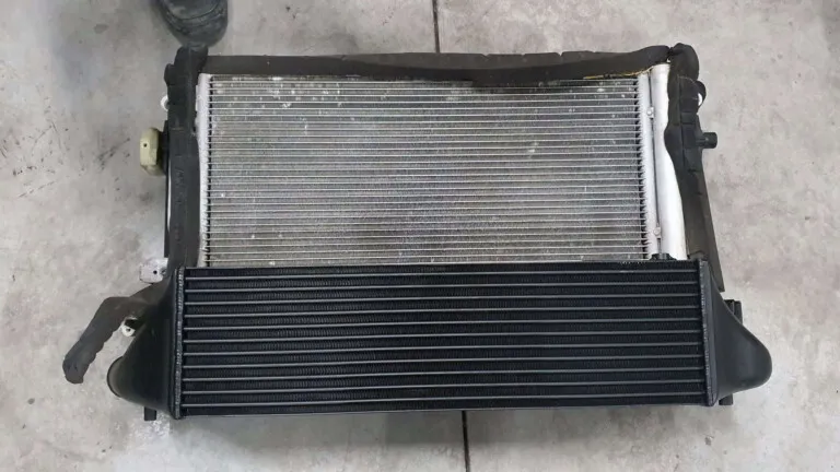New intercooler – comparison
