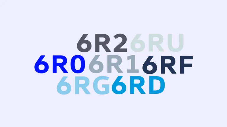 Part number&#8217;s signs