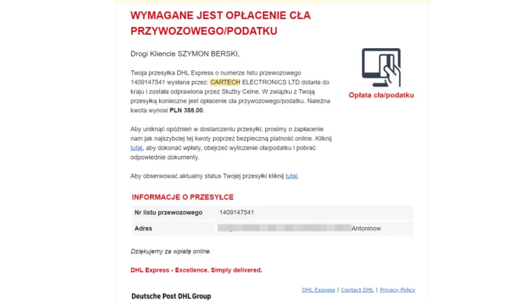 Adventures with shipping from the UK to Poland