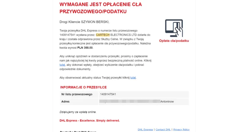 Adventures with shipping from the UK to Poland