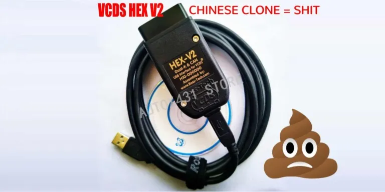 Chinese clone of VCDS 18.2 HEX V2 — why not buy it
