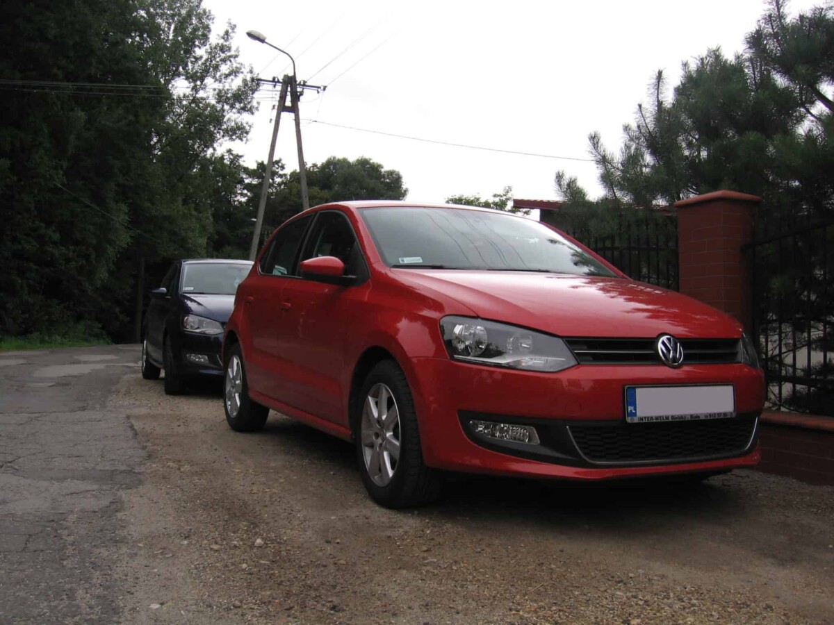 Hot Orange VW Polo 6R + Shadow Blue Polo 6R