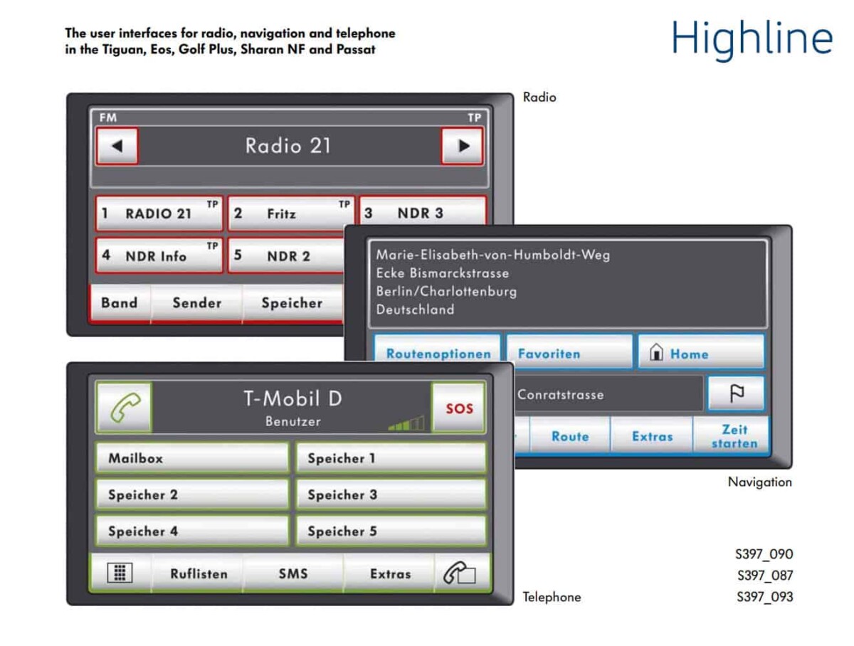 RNS 510 - Highline skin