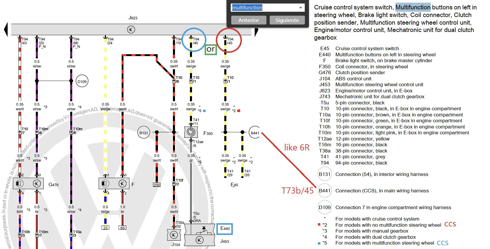 Cruise control wiring options