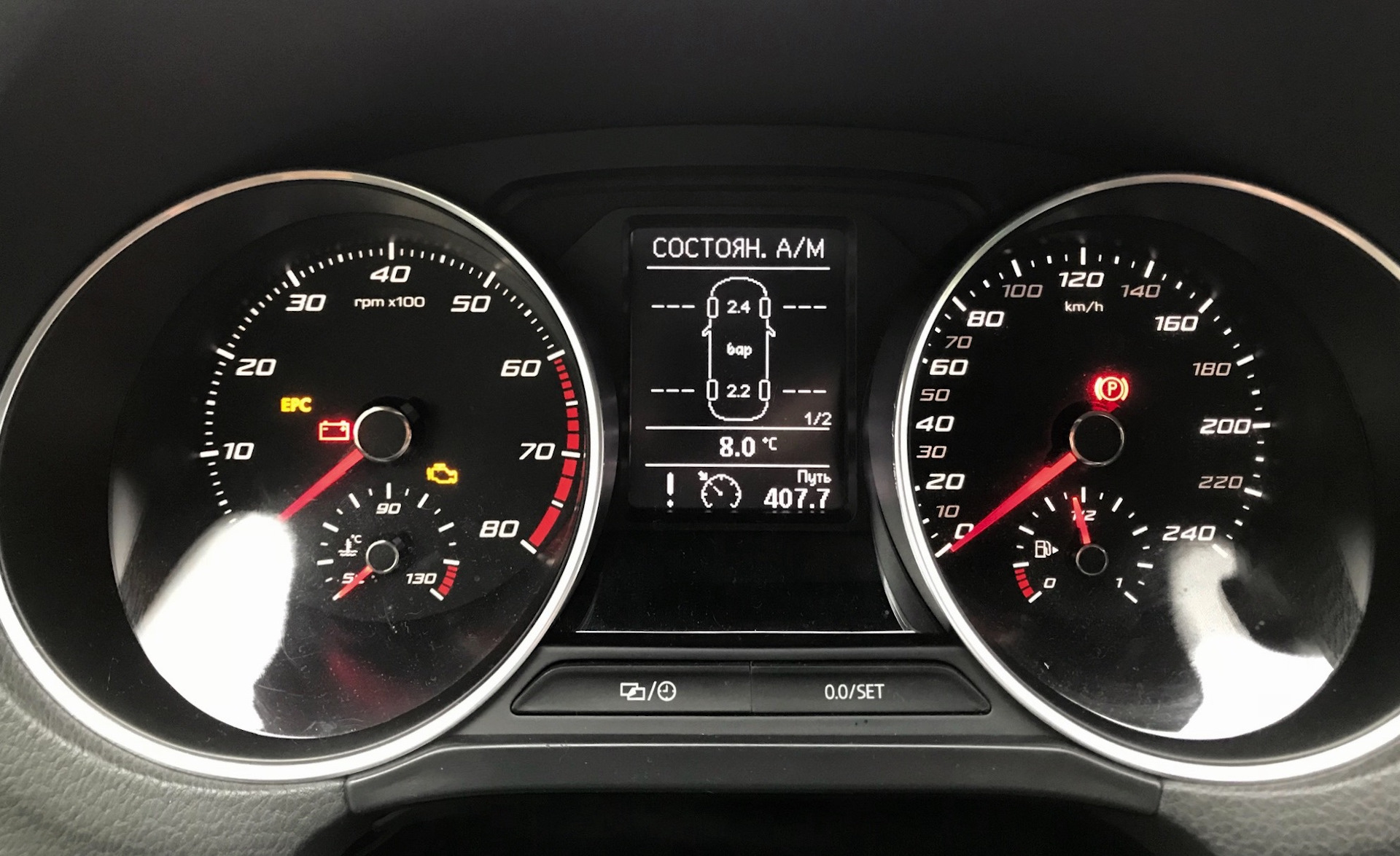 Cruise control wired per the T6 diagram – ECU fault