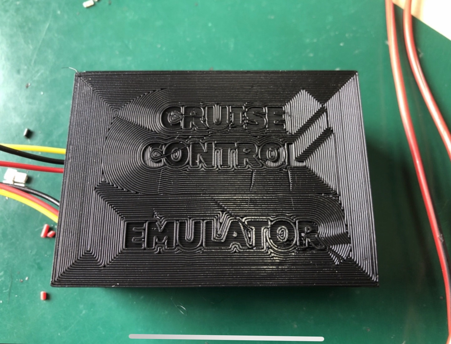 A 3D-printed enclosure